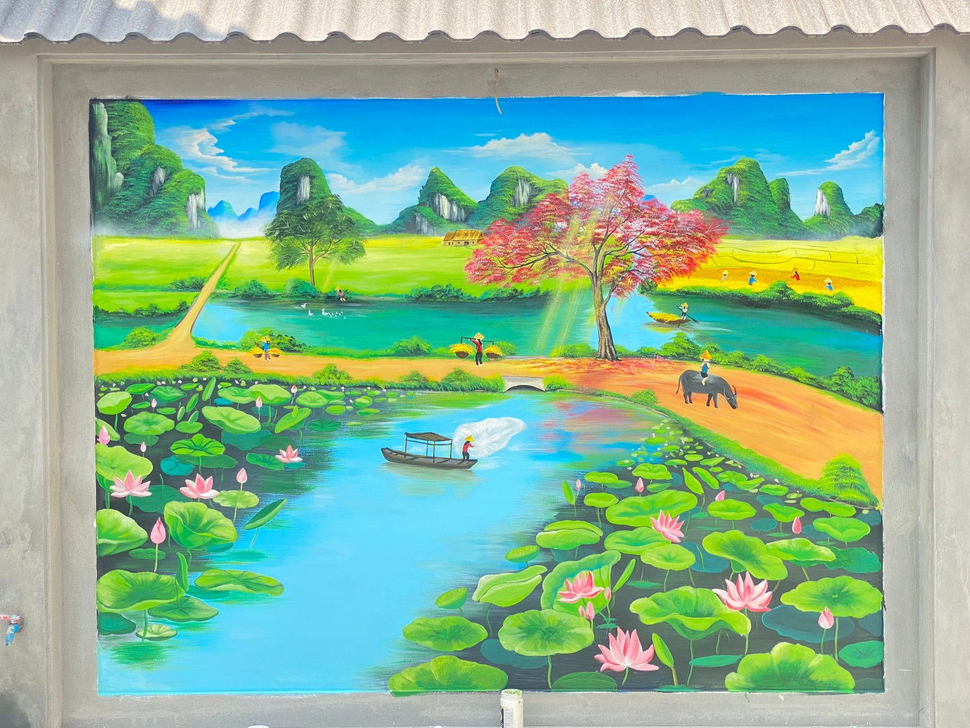 ve tranh tuong tai nghe an ha tinh 4 1