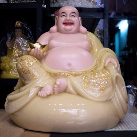 Tượng Phật Di Lặc bằng Đá: Mang Ý Nghĩa Hoan Hỉ Hạnh Phúc 4 tuong phat di lac 1 scaled